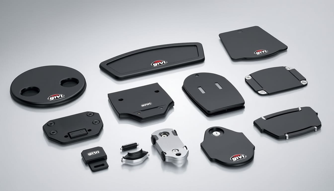 Platine pour top case givi : les critères de notre classement
