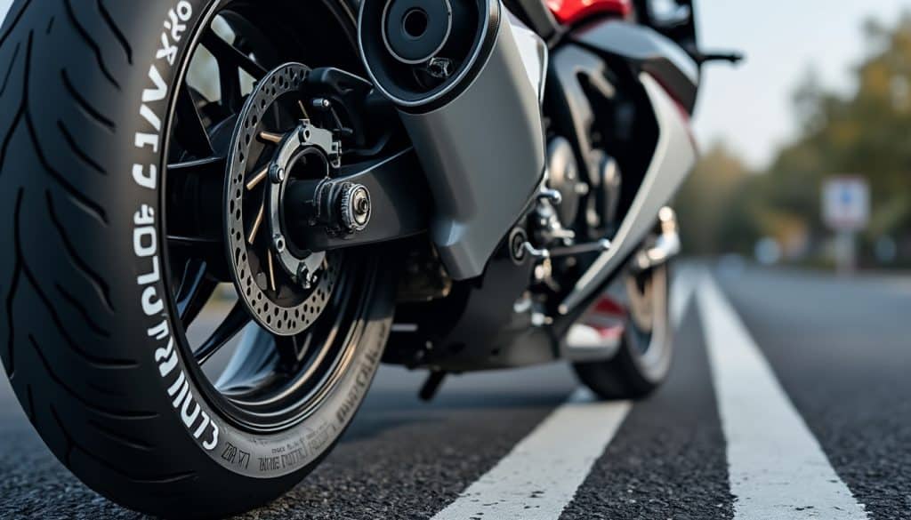 Pression pneu moto 180 55 zr17 : ce que dit la réglementation routière