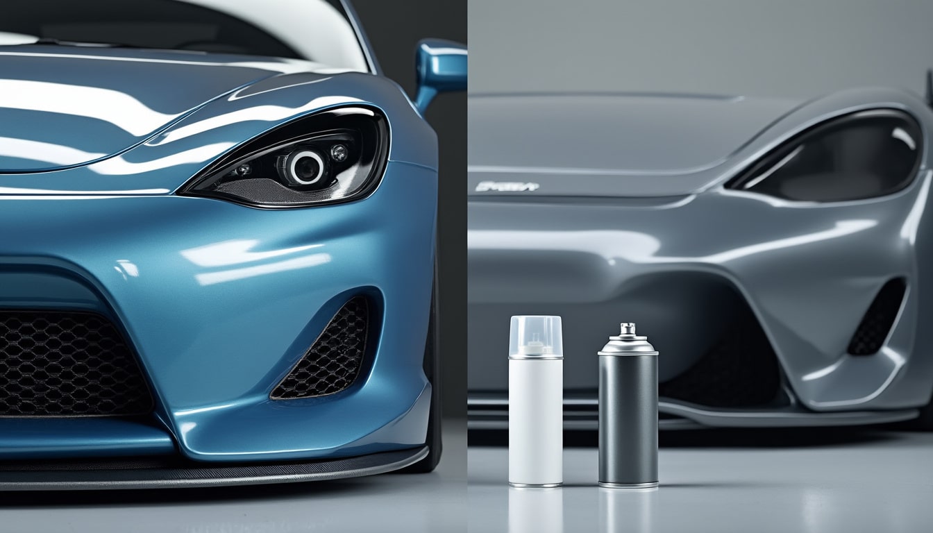 Peinture bi-composant ou aérosol : ce que ça change à la finition